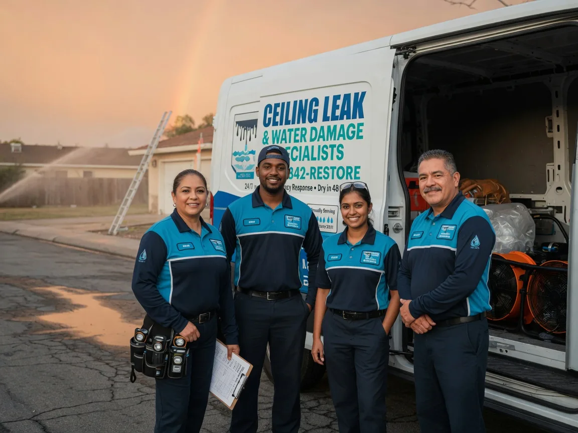 Ceiling Leak Cleanup company in Clarendon, TX
